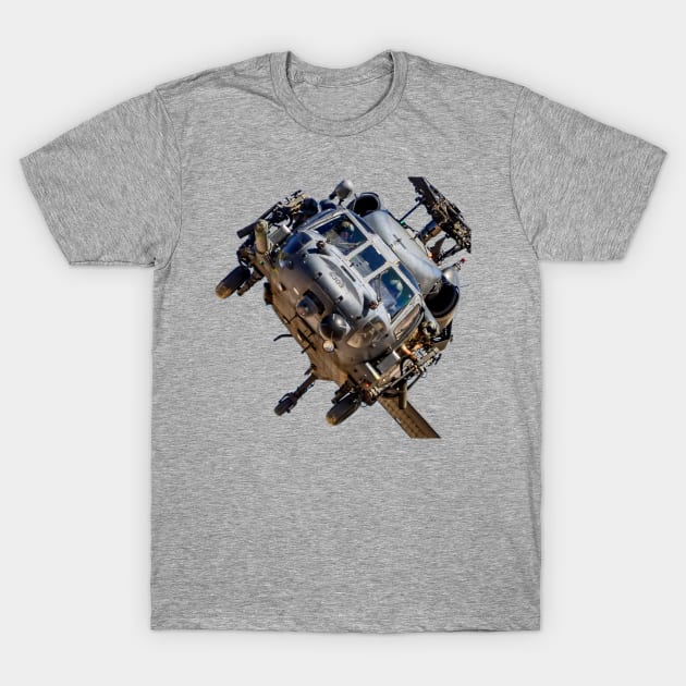 HH60G Pave Hawk Helicopter No Background T-Shirt by acefox1